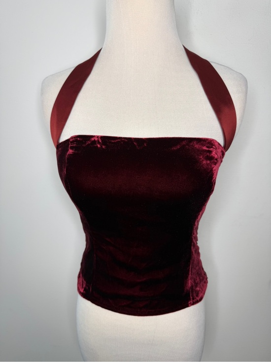 Reformation Tops - Reformation Malika Velvet Top 4